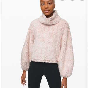 Warm restore Sherpa pullover